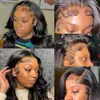 Synthetic Wigs Synthetic Wigs Body Wave Lace Front Wig 13X4 Lace Frontal Wig 4x4 Closure Wigs For Black Women 30 inch Body Wave Lace Front Hair Wigs ldd240313