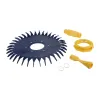 Accesorios Limpiador de piscinas W70329 Sello con aletas W70327 Almohadilla para pies W69698 Diafragmas W81600 Anillo de retención apto para Zodiac Baracuda G3, G4 Alpha 2,3