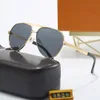 Topp lyxiga solglasögon Designer Kvinnor Mens som bär mode Hot Selling Senior Eyewear For Women Eyeglasses Frame Vintage Metal Sun Glasses Jing Ru 3826