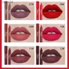 Lippenstift 12 Farben Lipgloss Make-up Matter Lippenstift Wasserdichter, langlebiger Lippenstift Sexy Rot Rosa Samt Nude Lippenstifte Damenkosmetik 240313