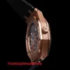 Mais recente relógio de pulso AP Leisure Royal Oak Série 15500 Máquinas Automáticas Mens 18K Material Ouro Rosa 41MM Calibre Conjunto Completo