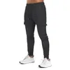 Pantalons pour hommes Hommes Coton Gym Track Pantalons de survêtement Joggers Entraînement Casual Entraînement Fitness Mâle Courir Cargo Sport Pantalon