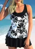 Swimswear tankiny Two Piece Beach Suit Womens Beach Swimwwear Fashion Tankini Summer Sexy Swimwear Fashion Tankini 240402