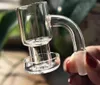 25mm 30mm XL XXL Quartz Terp Vacuüm Banger Domeless Terp Slurper Up Oil Nail met 25mm Emmer 30mm Bodem voor Water Roken3360766