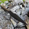 Coltelli da caccia da campeggio fissi 8CR18MOV Coltello tattico Lama da campeggio Sopravvivenza Portatile EDC Sicurezza Taglierina esterna Strumenti da pesca per picnic 240315