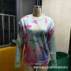 2024 Novas Mulheres Roupas de Designer Mulheres Nova Marca Moda Moletom Padrão Impressão Confortável Crewneck Hoodies Mulheres Soltas Streetwear Plus Size