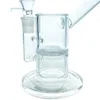 Bangs en verre capiteux Narguilé/Narguilé en verre borosilicaté épais de haute qualité 1 plaque frittée pressurisée 6,6 pouces (GB-215-S)