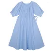 Abiti per ragazze Teen Youth Cotton Summer Dress Girls 2024 Vestiti Moda per bambini Cintura Gonna tinta unita 6 8 10 12 14 16 Anno