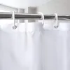 Zasłony poliestrowy hotel toalety stały kolor łazienki zasłony wodoodporne pleśni gęste zestaw zasłony prysznicowej