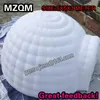Spielzeugzelte Kundenspezifischer weißer aufblasbarer Iglu-Kuppelzelt-Ballon aus Oxford-Stoff zur Vermietung L240313