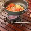 Bulin Outdoor Gas Stove Folding Cooking Furnace Camp Cookware Split for Camping Hiking Picnic with Pot 240306