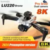 Drones Nuevo LU200 Drone 8K GPS Profesional RC Avión Fotografía Flujo Óptico Evitación de Obstáculos Quadcopter para Adultos Niños 24313