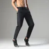 Pantalons actifs pour hommes, Leggings longs décontractés, fins, amples, en soie glacée, courts de sport, printemps et été