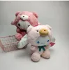 Wholesale cute bear kuromi plush toy children's game playmate holiday gift claw machine prizes