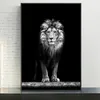 Stora vilda lejondjur Ferocious Beast Poster Wall Art Canvas Målning Utskrifter Dekorativa PO -bilder för vardagsrumsdekor255L