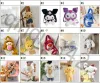 29 styles Cartoon soft cute Plush doll single-shoulder backpack 25-30cm Stuffed Animals for kids and girls gift