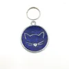 Dog Tag Tags Engraved Cat Puppy Pet ID Name Collar Pendant Accessories Face Glitter Random Color Decoration