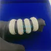 Прямая продажа с фабрики на заказ в стиле хип-хоп, позолоченные ювелирные изделия, синтетический бриллиант, замороженное мужское кольцо с муассанитом