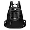 School Bags 2024 Top Selling Retro Backpack For Daily Commuting Women's Bag Simple And High End Fashion Tourism