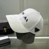 Mode Ball Caps Designer Cap Sonnenschutz Hüte Buchstaben Sport Hut für Frau 2 Farbe Schwarz und Weiß Atmungsaktive Mischung Hohe Qualität Freie Größe