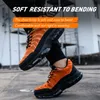 Männer Frauen Arbeitsschutzschuhe Sportstil Casual Leichte Stahlzehenkappe Anti -Impact Anti -Punktionenschuh bequeme Arbeit Schuhe Designer Shoelaces Schuhkartons