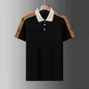 Männer Polos 2022 Sommer Hemd Marke Kleidung Baumwolle Kurzarm Business Casual Gestreiften Designer Homme Camisa Atmungsaktive Kleidung M-3XL