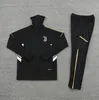 Juventus tracksuit 2023 2024 soccer jerseys POGBA DI MARIA VLAHOVIC CHIESA 22 23 24 Juventus training suit men kids kit football kit uniform sportswear66