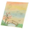 Supplies 10 Set Artists Mini Canvas Set Painting Craft DIY Drawing Small Table Easel Gift