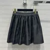 Classic Womens Skirts Design Waist Plaid Print Short Dress Fashion High Waist Mini Skirt Streetwear