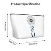 Borse per cosmetici Boho Chic Evil Eye Mandala Dream Catcher Borsa da toilette da viaggio per le donne Kit Dopp per trucco bohémien Hamsa Nazar