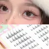 Dream Deer Little Devil Comic Eye False Eyelashes Female Supernatural Stickers Segmenterade Single Tufted Hair Simulation FD15FD60 240305