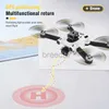 Drones S136 Pro Drone Gps 8K 4K double caméra professionnelle sans brosse évitement d'obstacles Fpv Wifi quadrirotor avion hélicoptère ldd240313