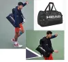 Çantalar 2022 Baş Tenis Çantası Djokovic İmzalı Tek Omuz Tenis Sırt Çantası Çanta Tenis Raketleri Çanta Kafa Novak Duffel Bag Badminton