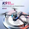 드론 K911 MAX GPS RC 드론 8K 전문 듀얼 HD 카메라 FPV 1200km 공중 사진 브러시리스 모터 접이식 쿼드 콥터 장난감 24313