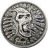 HB36 Hobo Morgan Dollar schedel zombie skelet Kopie Munten Messing Craft Ornamenten woondecoratie accessoires202J