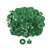 Accessories 200PC Greenhouse Twist Clips Green Washers Fixation Clamps For Securing Shading Net Insulation Bubble Netting Garden Accessories