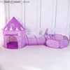 Tendas de brinquedo Tendas de brinquedo Tenda interna para crianças Tenda Play House Princesa Castelo Playhouse Play Tent Pequena Casa Childrens Sleeping House Q231220 L240313