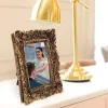 Frame Resin Photo Frame Small European Style Table Top Decor Desk Display Vintage Picture