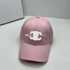 designer baseball cap casual luxury solid color printed canvas men's fashionable sunshine men's and women's hats