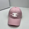 Diseñador Color Fashionable Fashionable Sunshine Maseball casual y lienzo de béisbol solar, gorra impresa para mujeres, sombreros de mujer sólidos