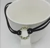 Hängen 90 -tal 2024 Punk gotisk choker halsband handgjorda retro svart sammet smycken charm