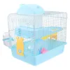 Cages 1PC Hamster Cage Portable Multifunction Double Layer Practical Villa Cage Pets House for Chinchilla Hamster