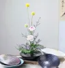 花瓶日本のカエルの陶器の花瓶イケバナフローラルアレンジメントボウルデバイスティーテーブルケンザンブーケアレンジイケバナヴィンテージホーム装飾