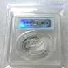 US-Münze 1936 AU55 Capped Half Dollar Silbermünzen Währung Senior Transparent Box 322W