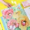 Stitch Diamond Painting Storage Book Information Folder Poster Collection Book Transparent Cover Photo Album Picture Holder Organizer