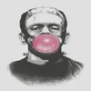 Frankenstein Blowing a Big Pink Bubble Gum Bubble Paintings Art Film Stampa Silk Poster Decorazione della parete di casa 60x90cm311c