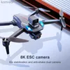 Drönare Nytt GPS -hinder Undvikande dron med 8K Dual Camera 1200 m långdistans 5G WiFi Airplane K911 Max Drone 24313