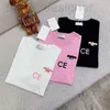 Women's T-Shirt designer fashion solid color printing letters cut cloth graphic Tee casual loose thin round neck pullover 4YEO