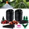 Kits 5M30M Outdoor Misting Cooling System Drip Irrigation System Garden Plant Automatic Watering Hose Kit for Garden Balcony Lawn