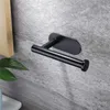 Toilet Paper Holders Adhesive Punch-free Toilet Roll Paper Towel Holder Organizer Wall Mount Storage Kitchen Bathroom No Drill Tissue Dispenser 240313